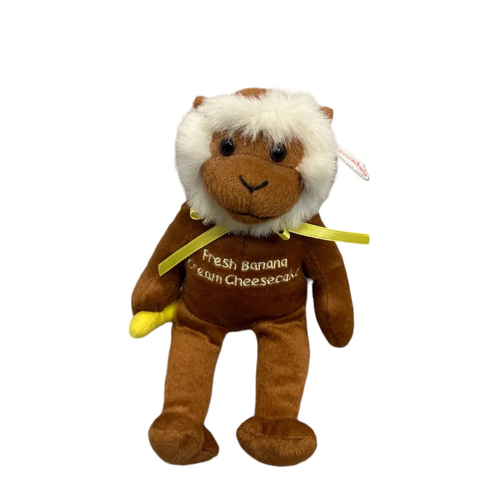 Cheesecake Factory Monkey Plush 2015 Banana by Herrington Teddy Bear